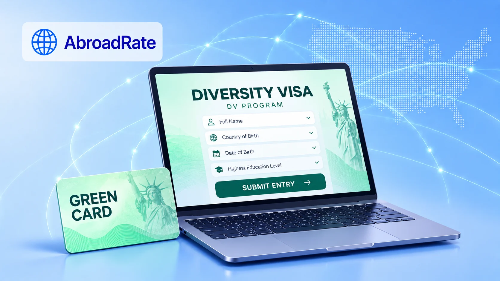 Лотерея Green Card DV
